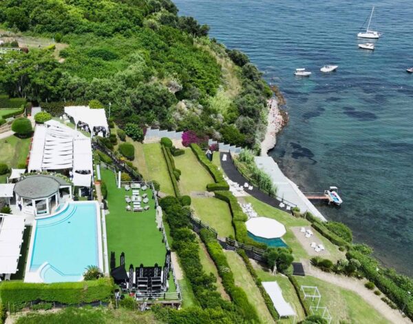 Wedding reception at Villa Mirabilis